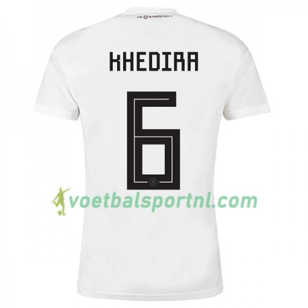 Duitsland Khedira 6 Thuis Shirt WK voetbal 2018